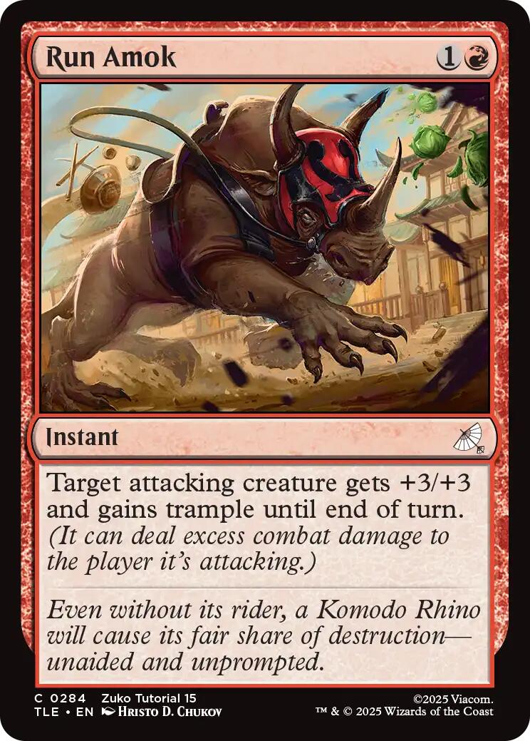 Run Amok (0284) [TLE - 284]