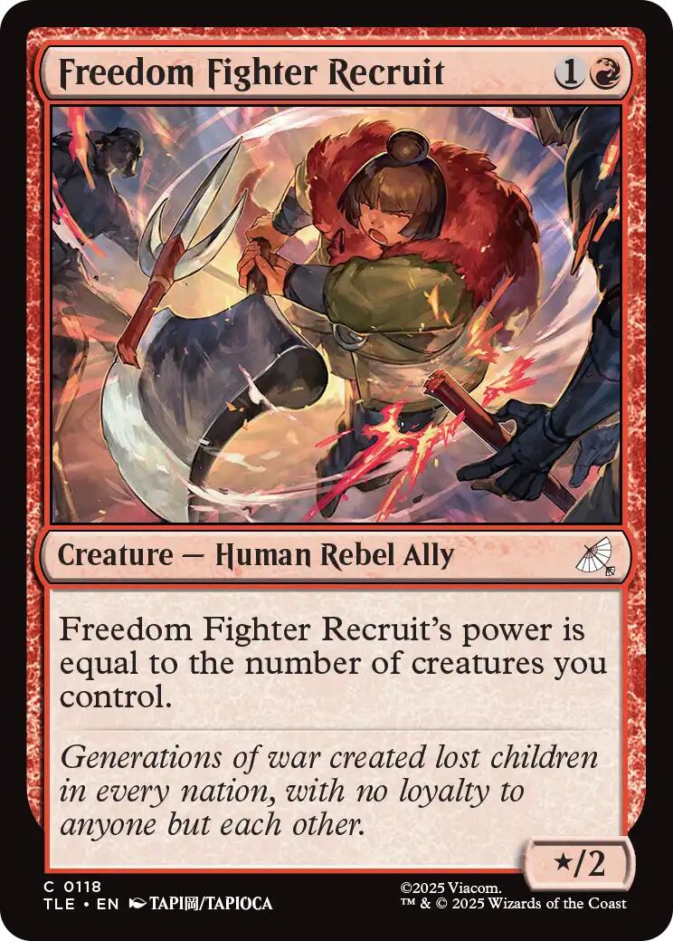 Freedom Fighter Recruit [TLE - 118]