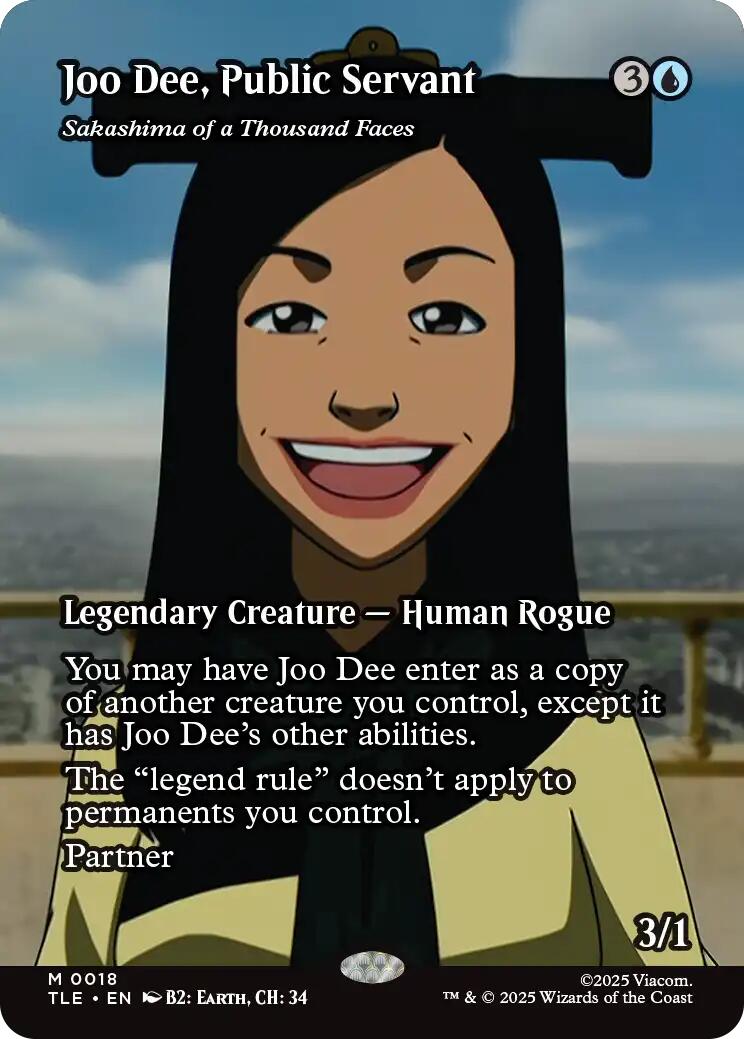 Joo Dee, Public Servant - Sakashima of a Thousand Faces (Borderless) [TLE - 18]