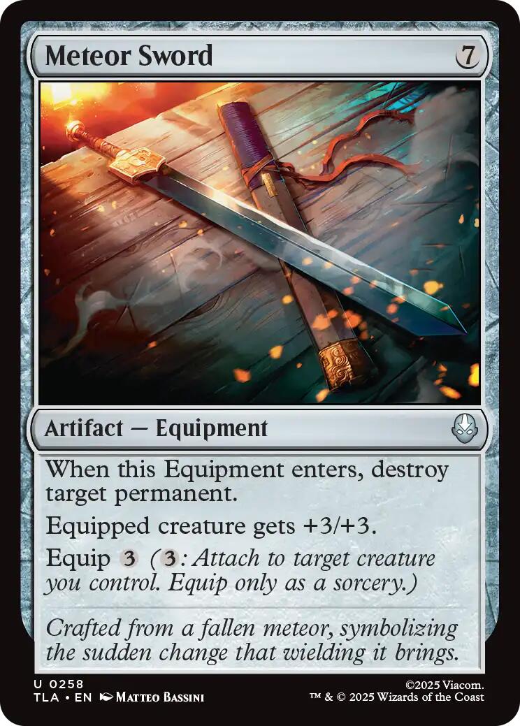 Meteor Sword [TLA - 258]