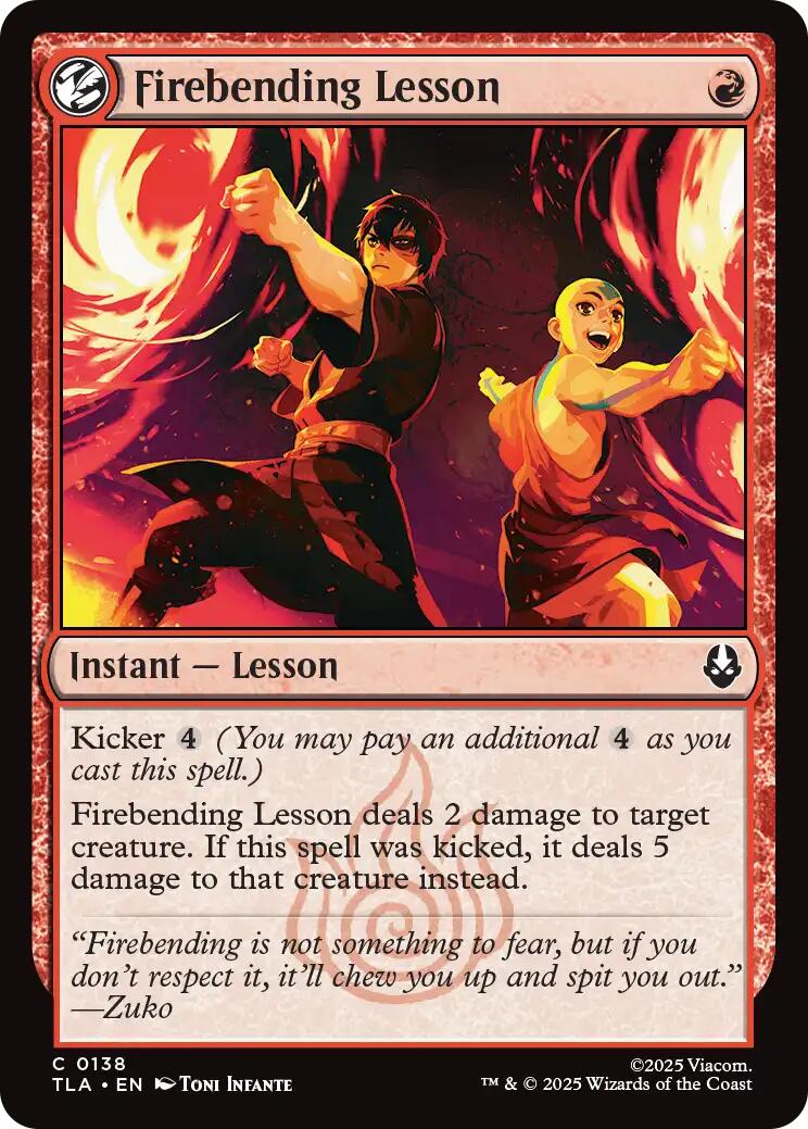 Firebending Lesson [TLA - 138]