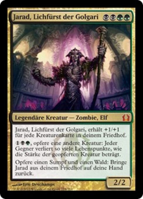Jarad, Golgari Lich Lord [RTR - 174]