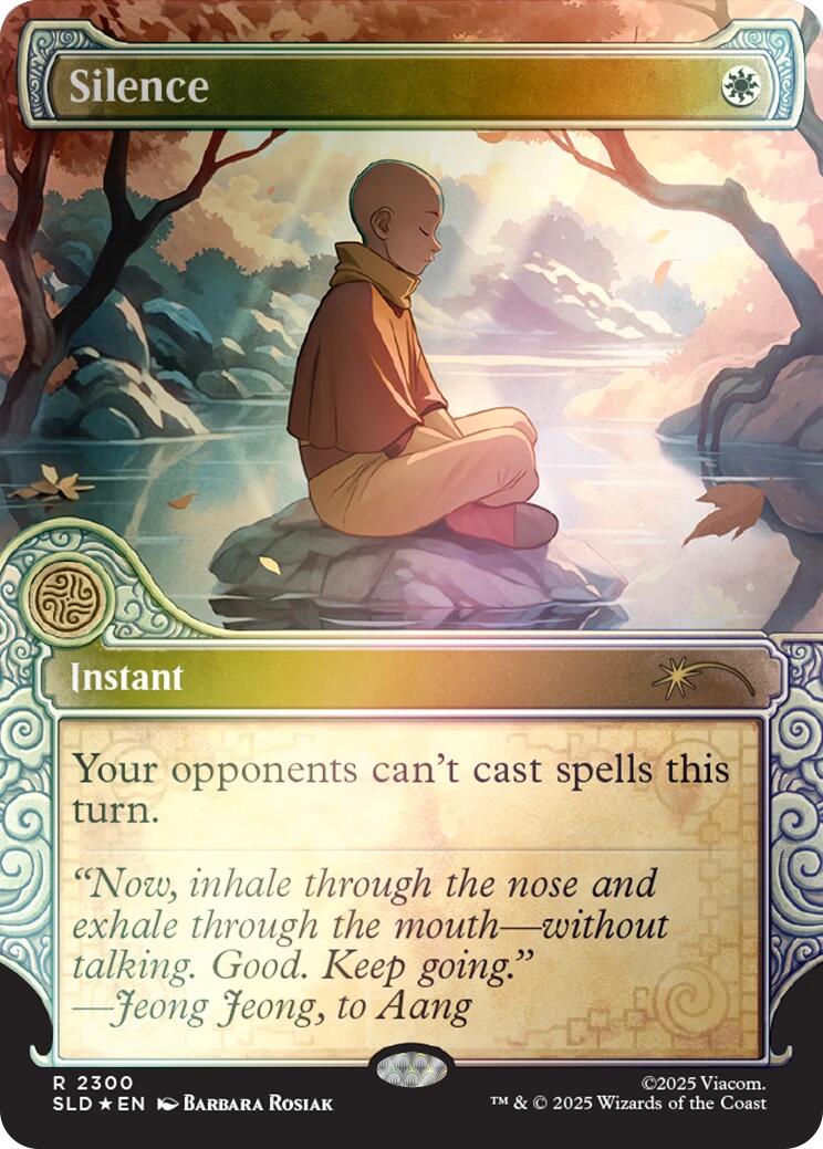 Silence (2300) (Rainbow Foil) [SLD - 2300]