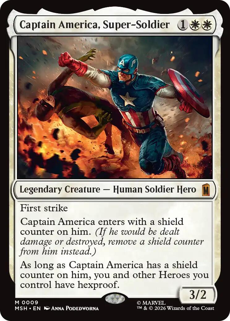 Captain America, Super-Soldier [MSH - 9]