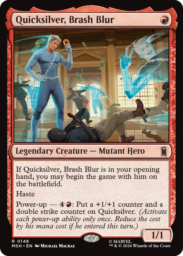 Quicksilver, Brash Blur [MSH - 148]