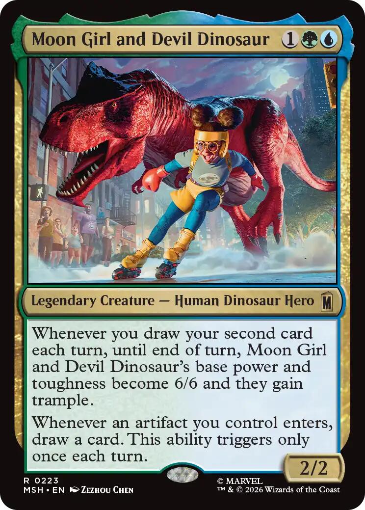 Moon Girl and Devil Dinosaur [MSH - 223]