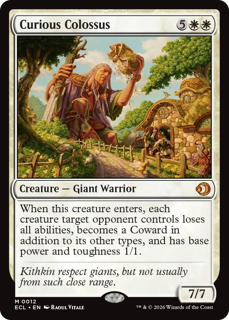 Curious Colossus [ECL - 12]