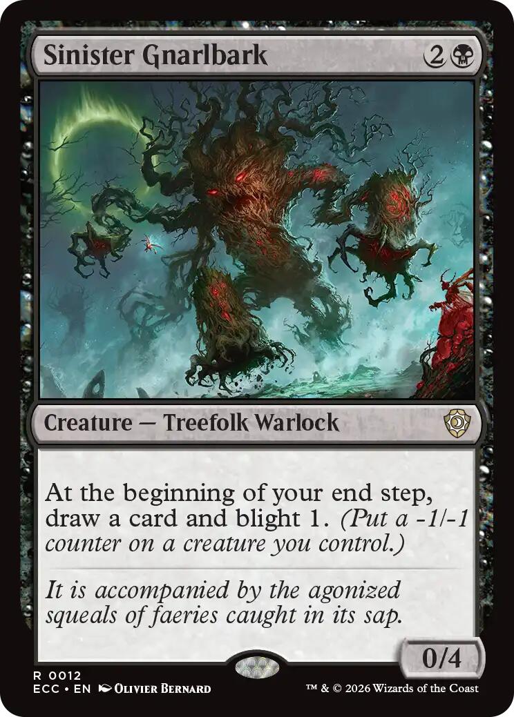 Sinister Gnarlbark [ECC - 12]