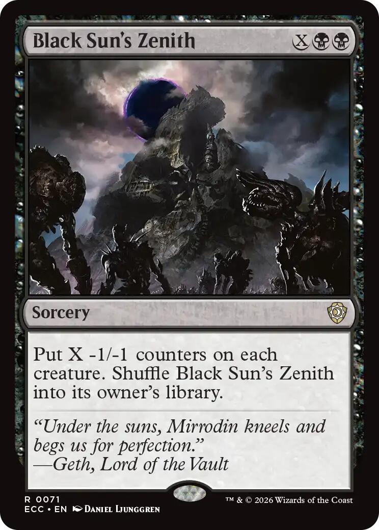Black Sun's Zenith [ECC - 71]