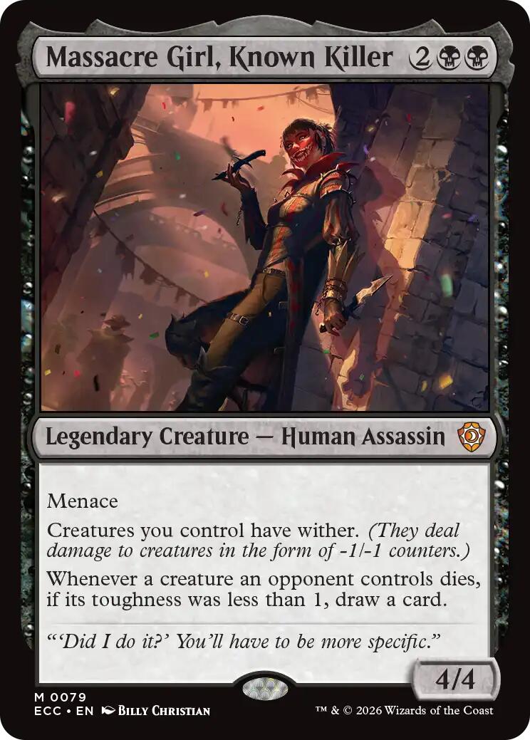 Massacre Girl, Known Killer [ECC - 79]