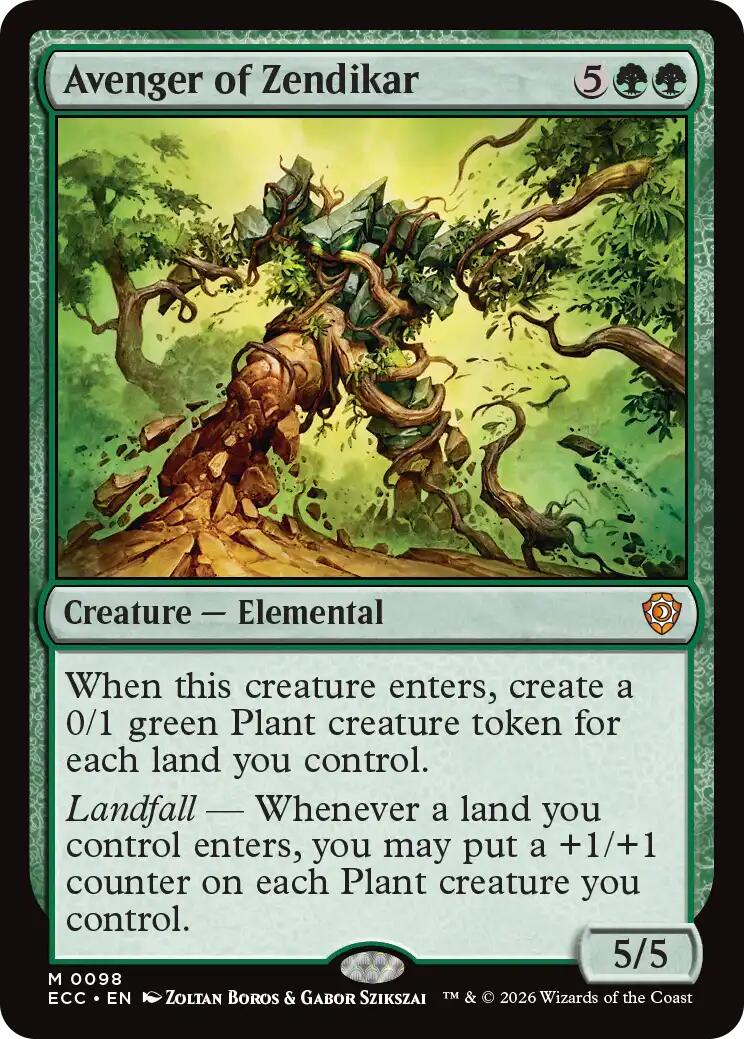Avenger of Zendikar [ECC - 98]