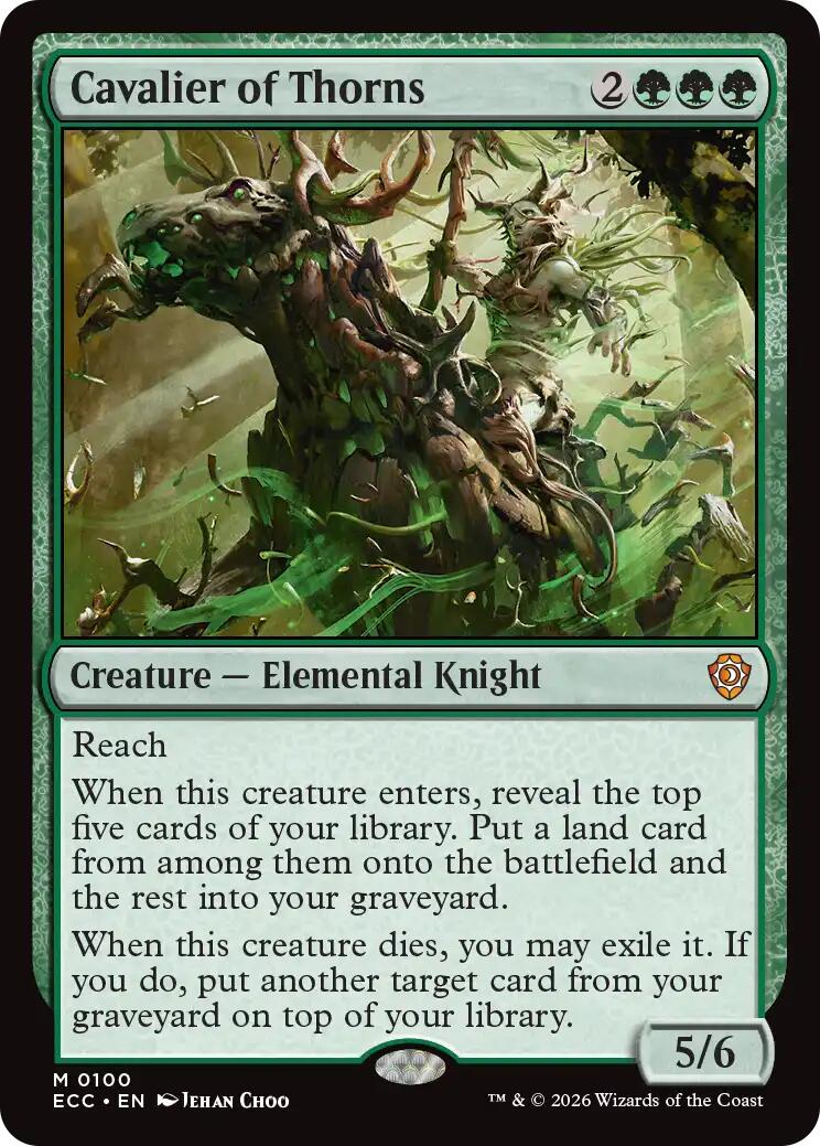 Cavalier of Thorns [ECC - 100]