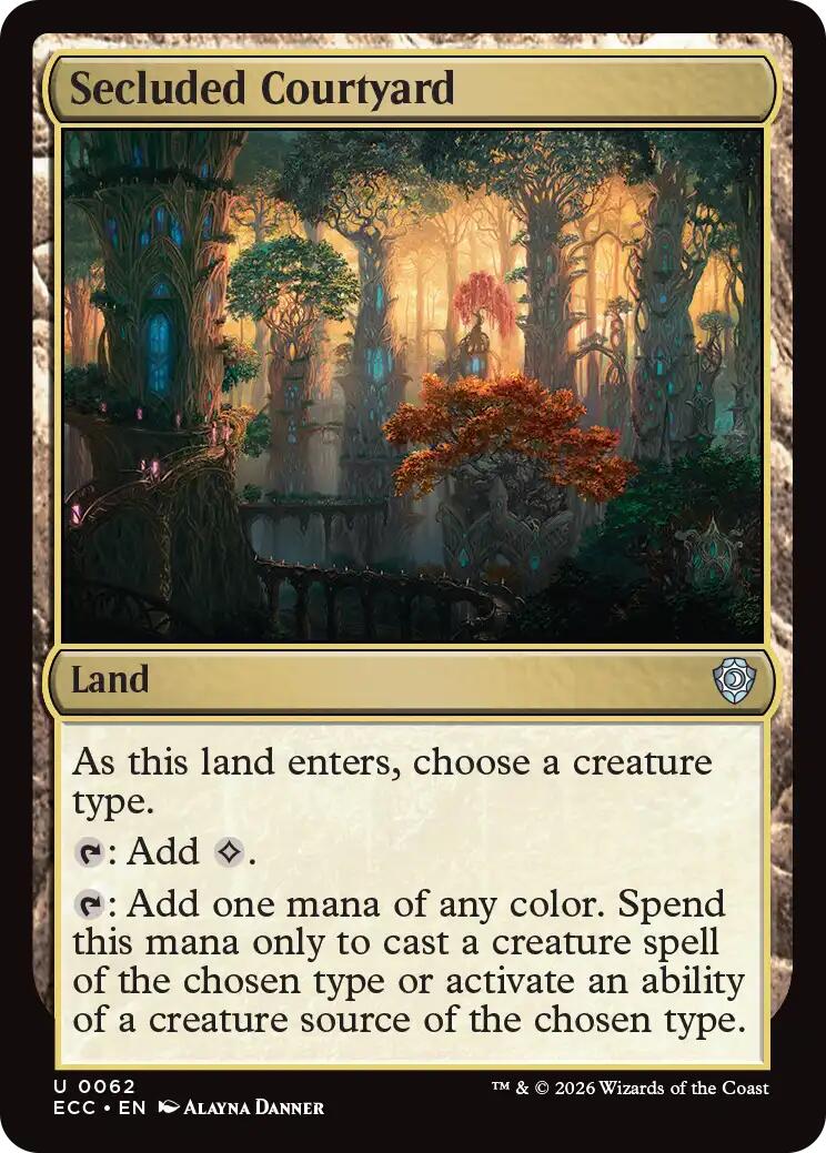 Secluded Courtyard [ECC - 62]