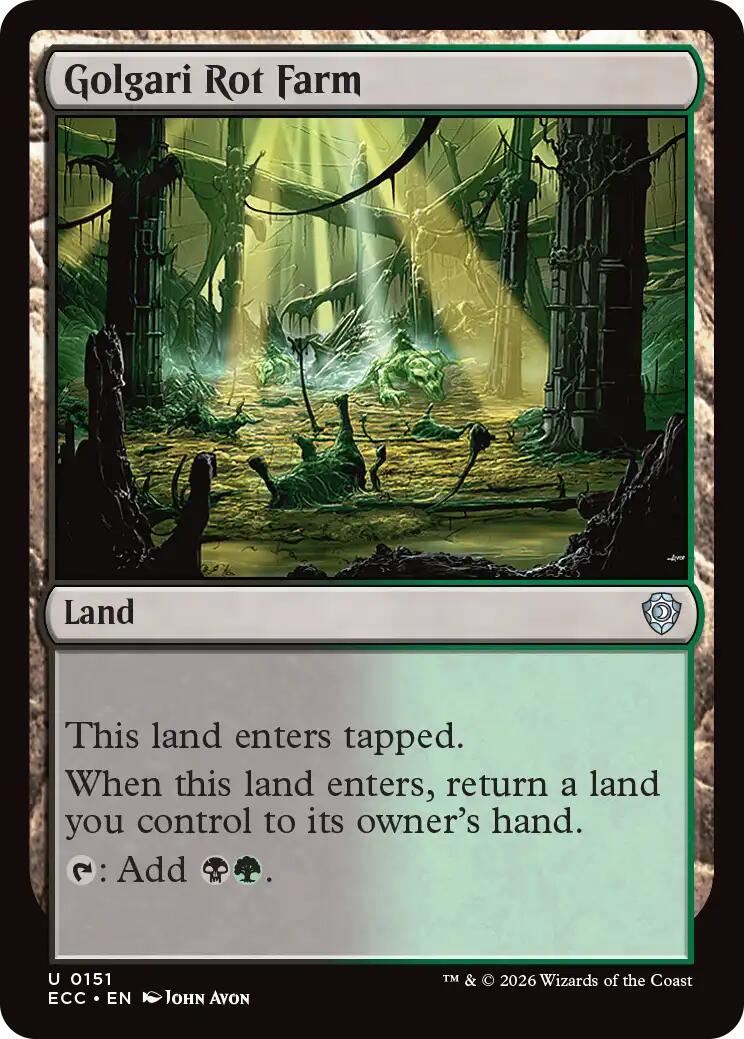 Golgari Rot Farm [ECC - 151]