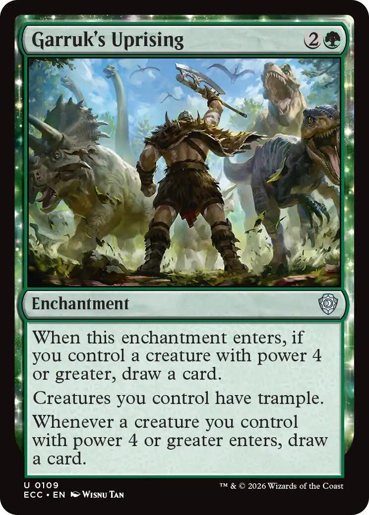 Garruk's Uprising [ECC - 109]