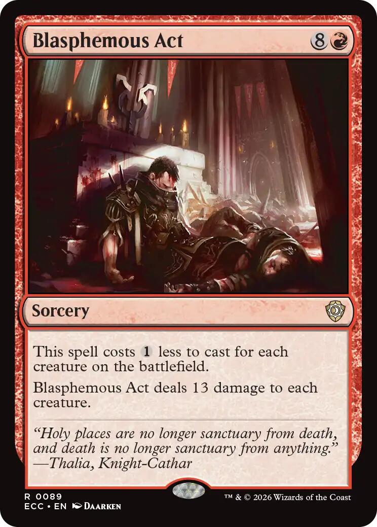 Blasphemous Act [ECC - 89]