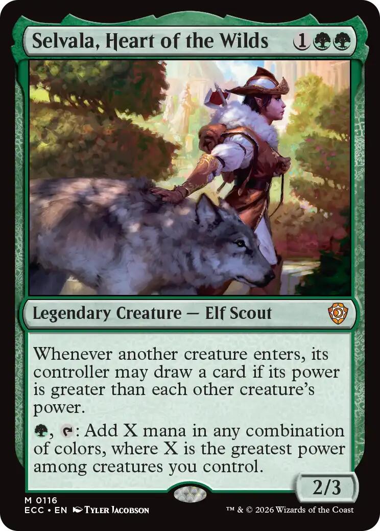 Selvala, Heart of the Wilds [ECC - 116]
