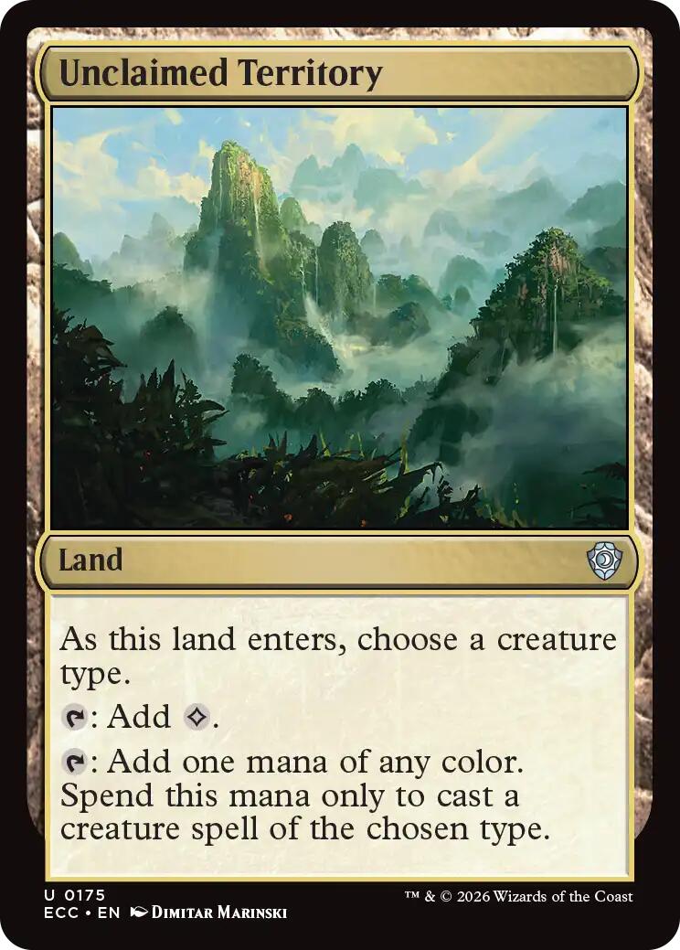 Unclaimed Territory [ECC - 175]