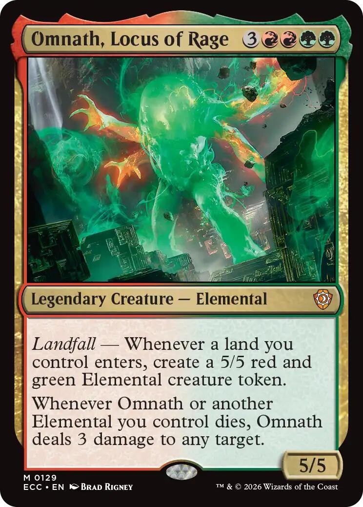 Omnath, Locus of Rage [ECC - 129]