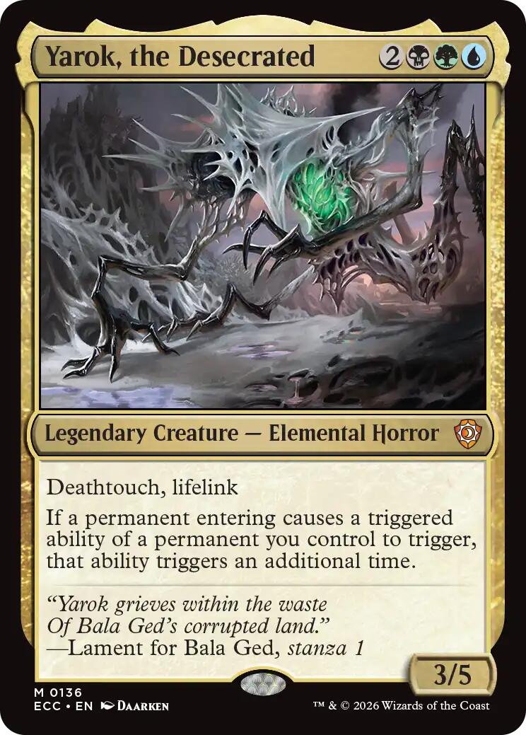 Yarok, the Desecrated [ECC - 136]