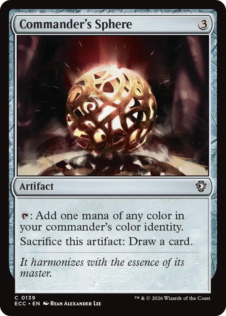 Commander's Sphere [ECC - 139]