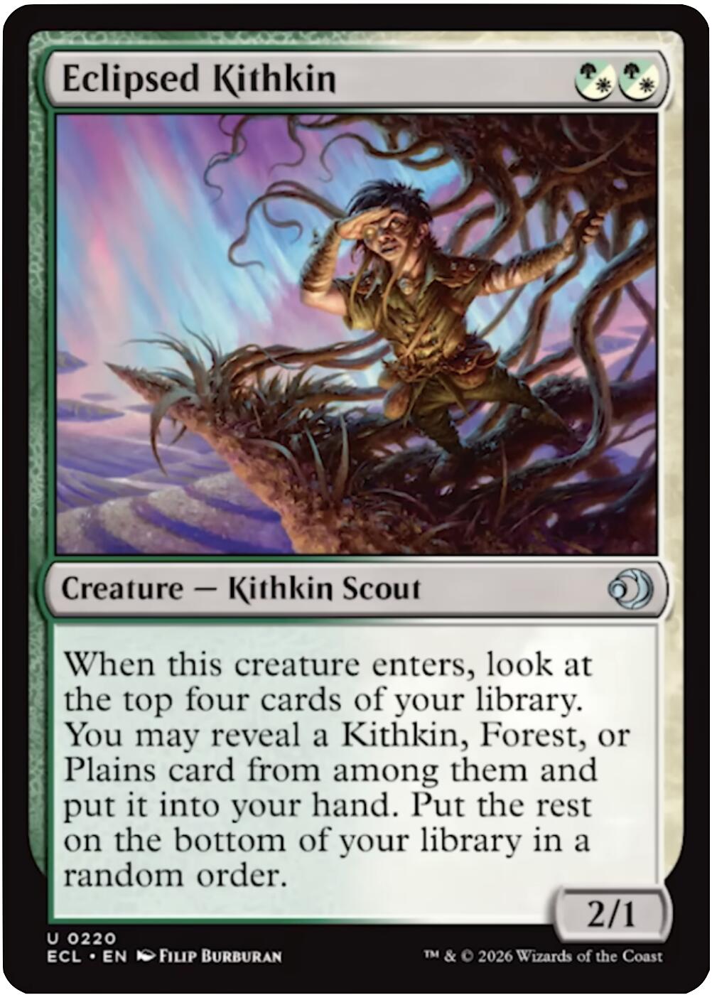Eclipsed Kithkin [ECL - 220]