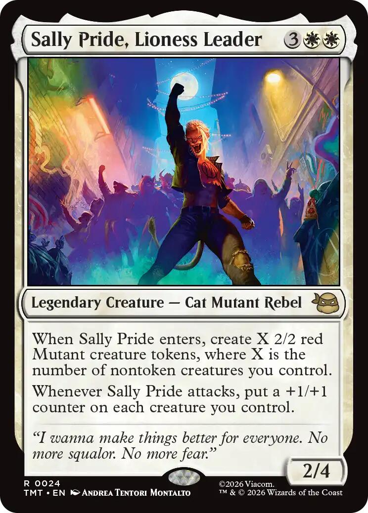 Sally Pride, Lioness Leader [TMT - 24]