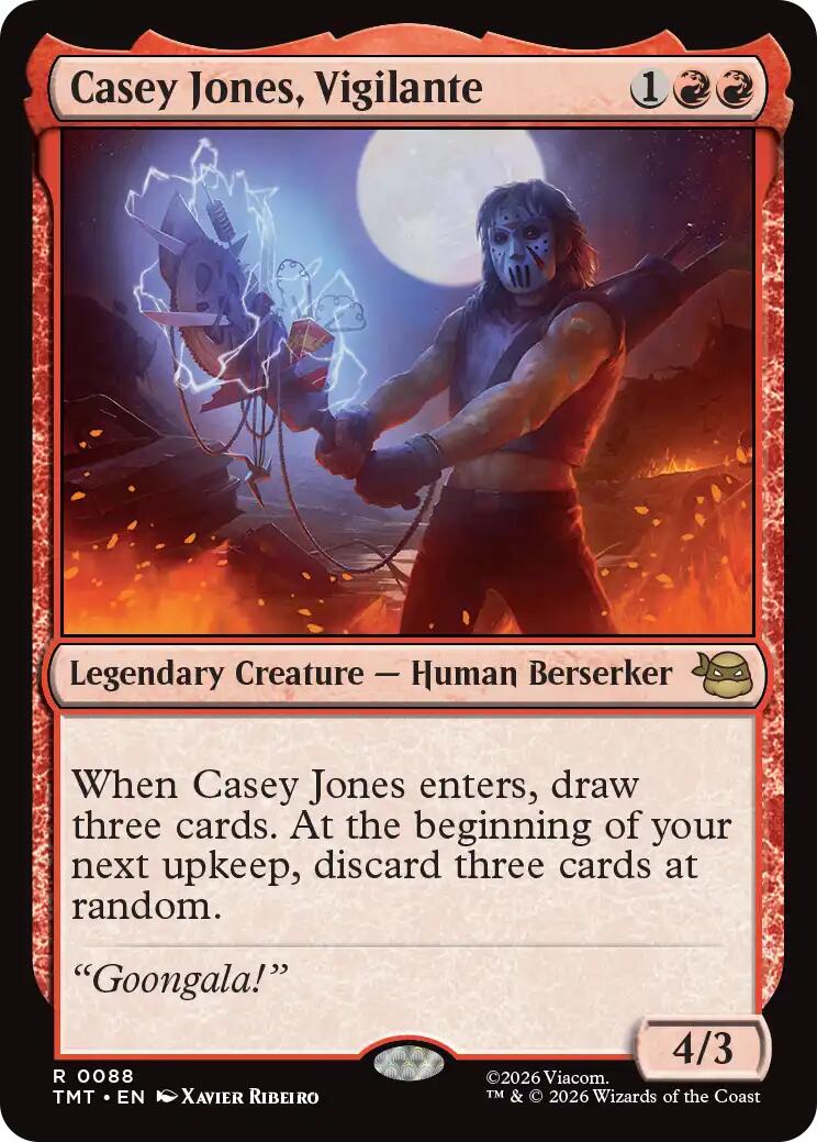 Casey Jones, Vigilante [TMT - 88]