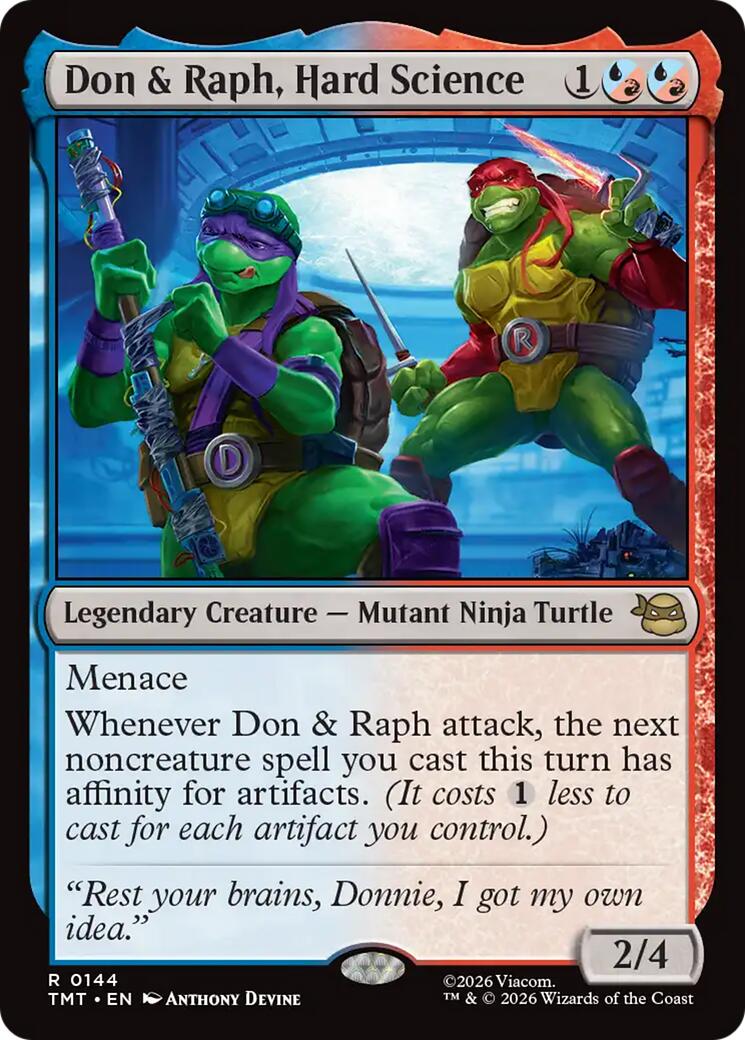 Don & Raph, Hard Science [TMT - 144]
