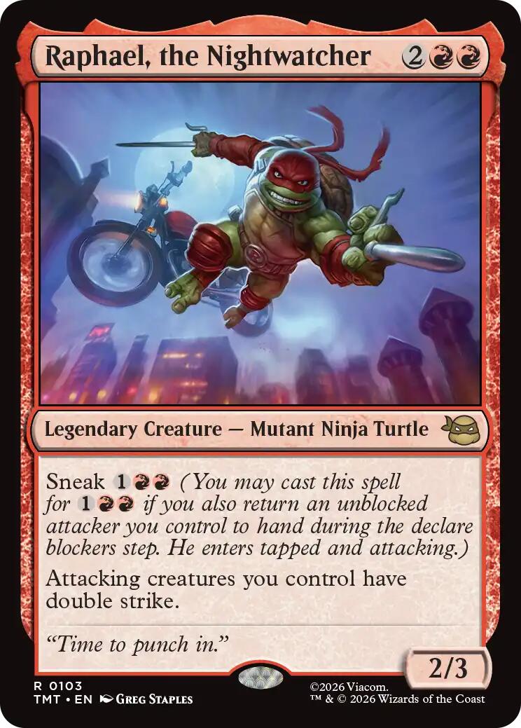 Raphael, the Nightwatcher [TMT - 103]