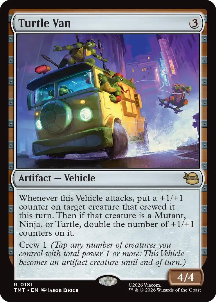Turtle Van [TMT - 181]