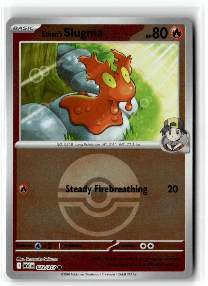 Ethan's Slugma (Poke Ball) [ASC - 023/217]