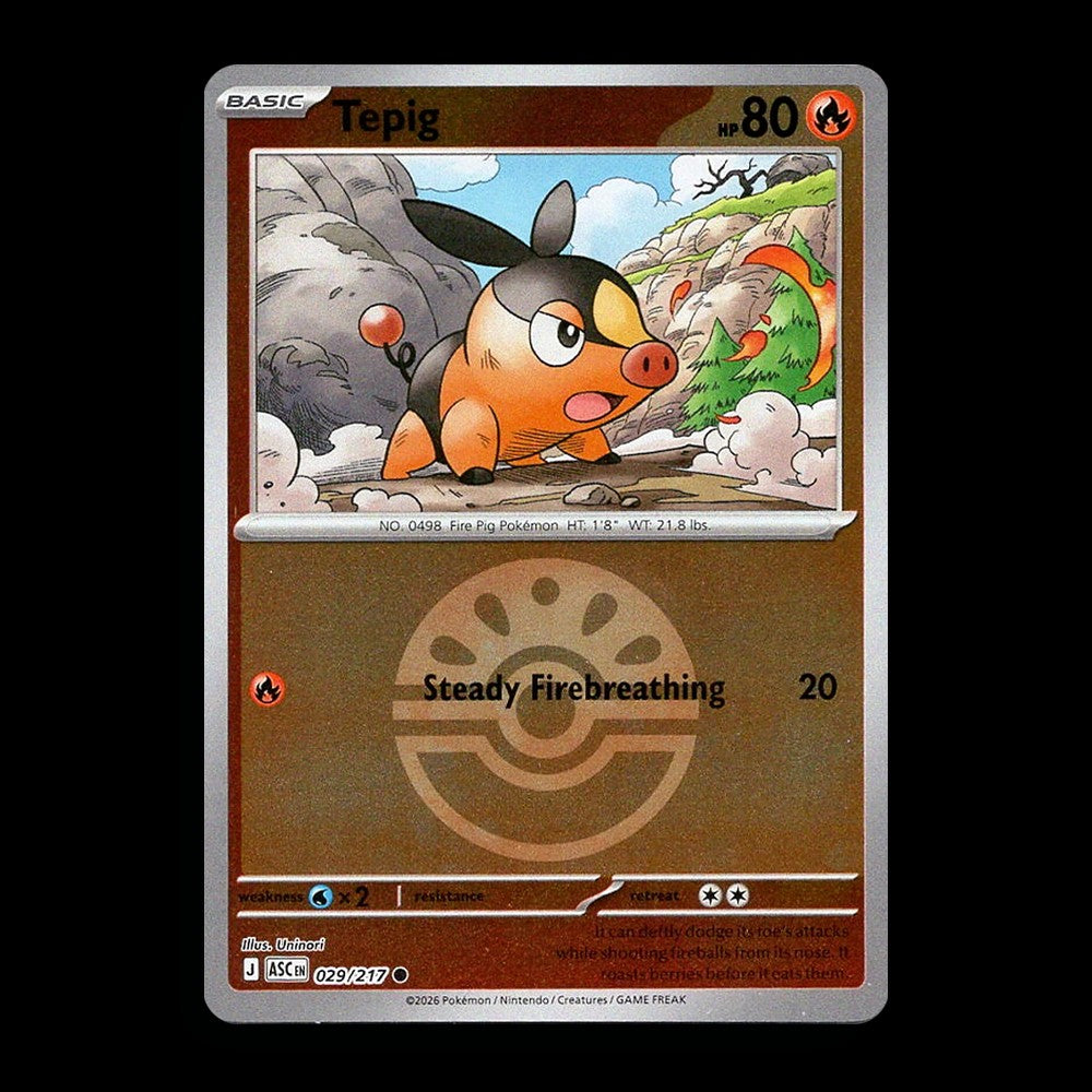 Tepig (Friend Ball) [ASC - 029/217]