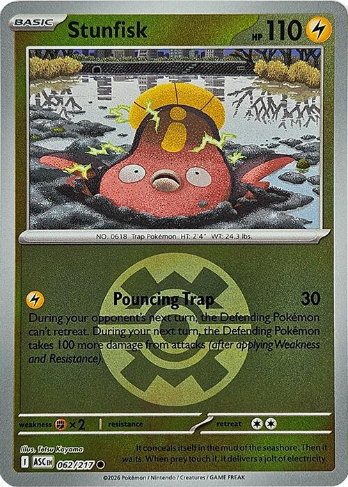 Stunfisk (Quick Ball) [ASC - 062/217]