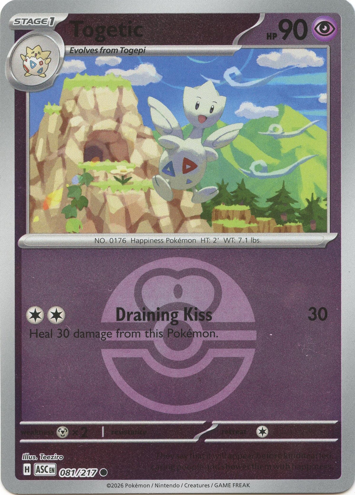 Togetic (Love Ball) [ASC - 081/217]