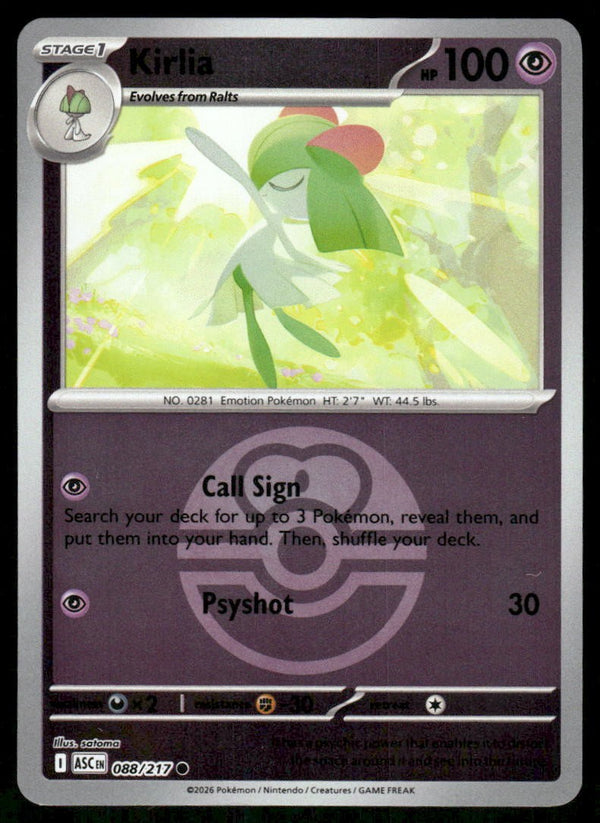 Kirlia (Love Ball)