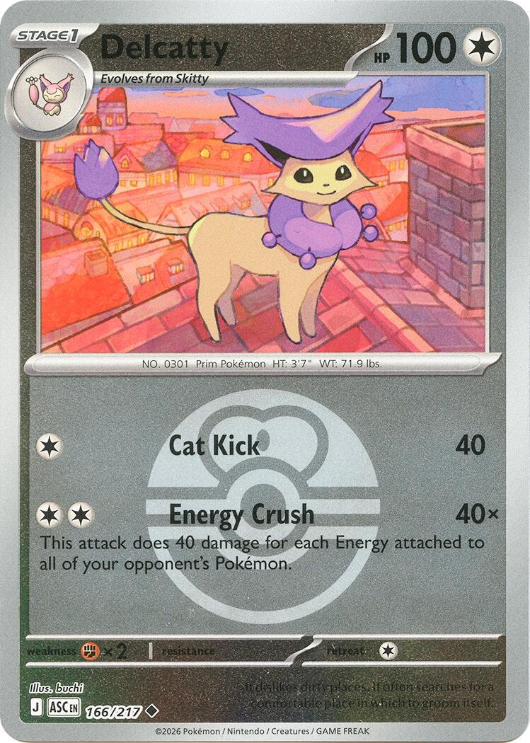 Delcatty (Love Ball) [ASC - 166/217]