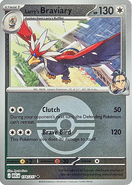 Larry's Braviary (Poke Ball) [ASC - 174/217]