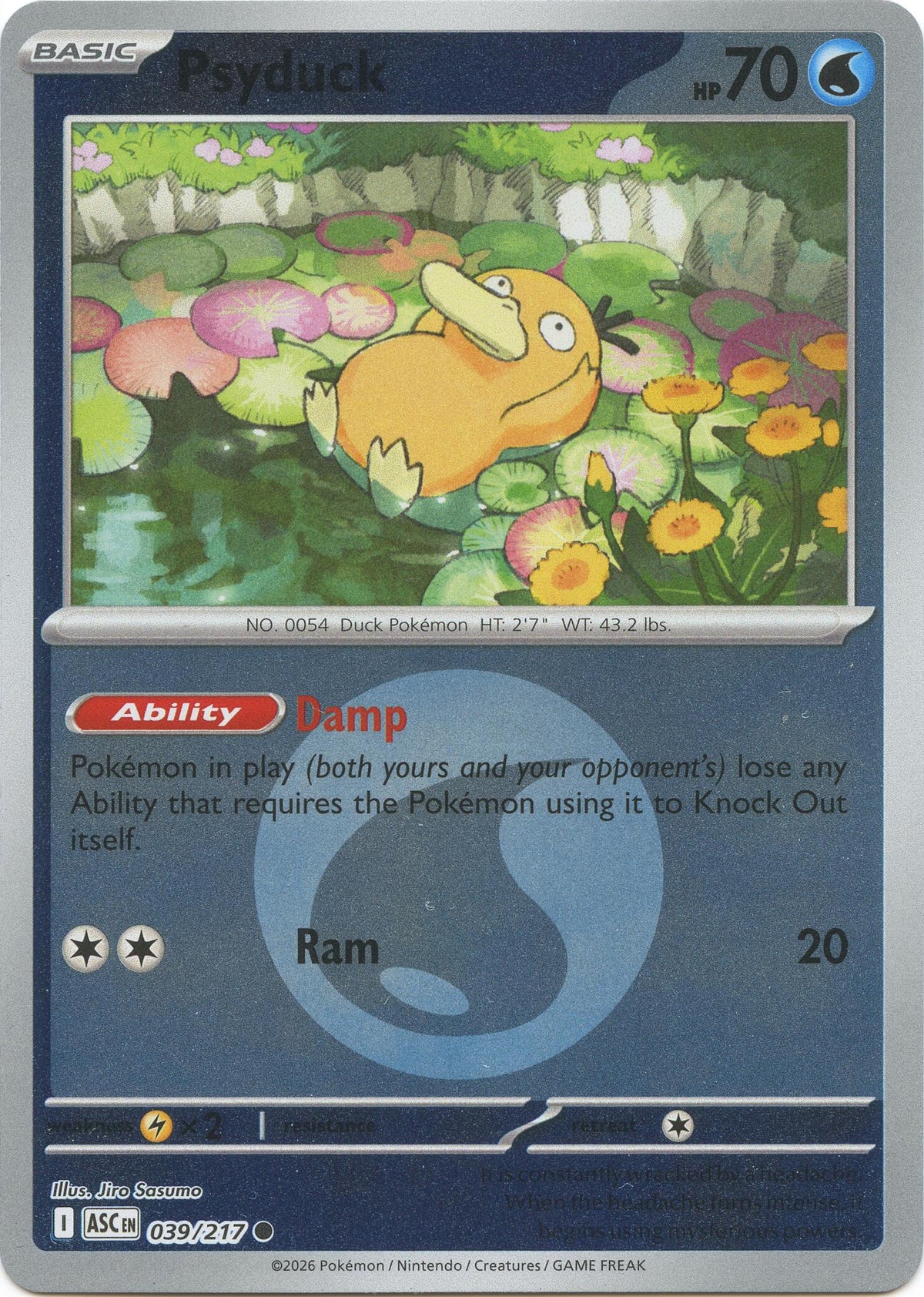 Psyduck - 039/217 (Energy Symbol Pattern) [ASC]