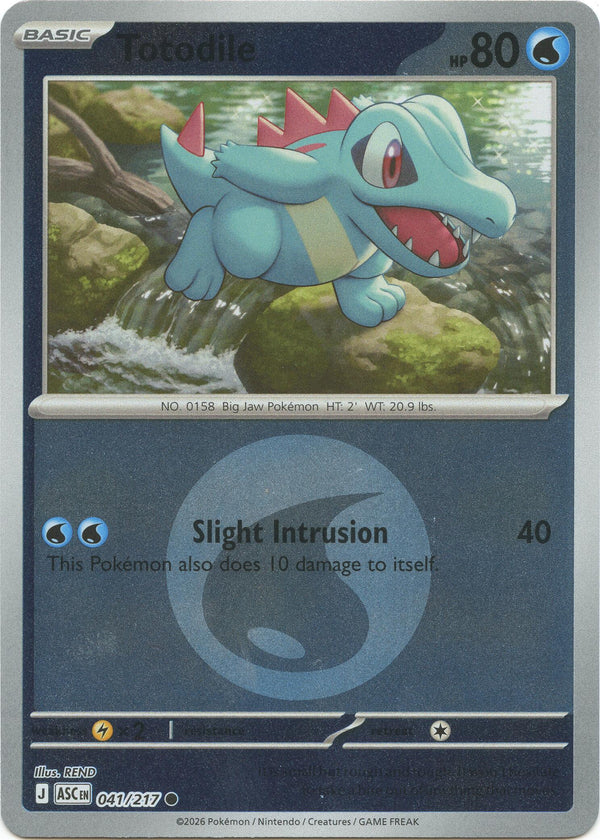 Totodile (Energy Symbol Pattern)