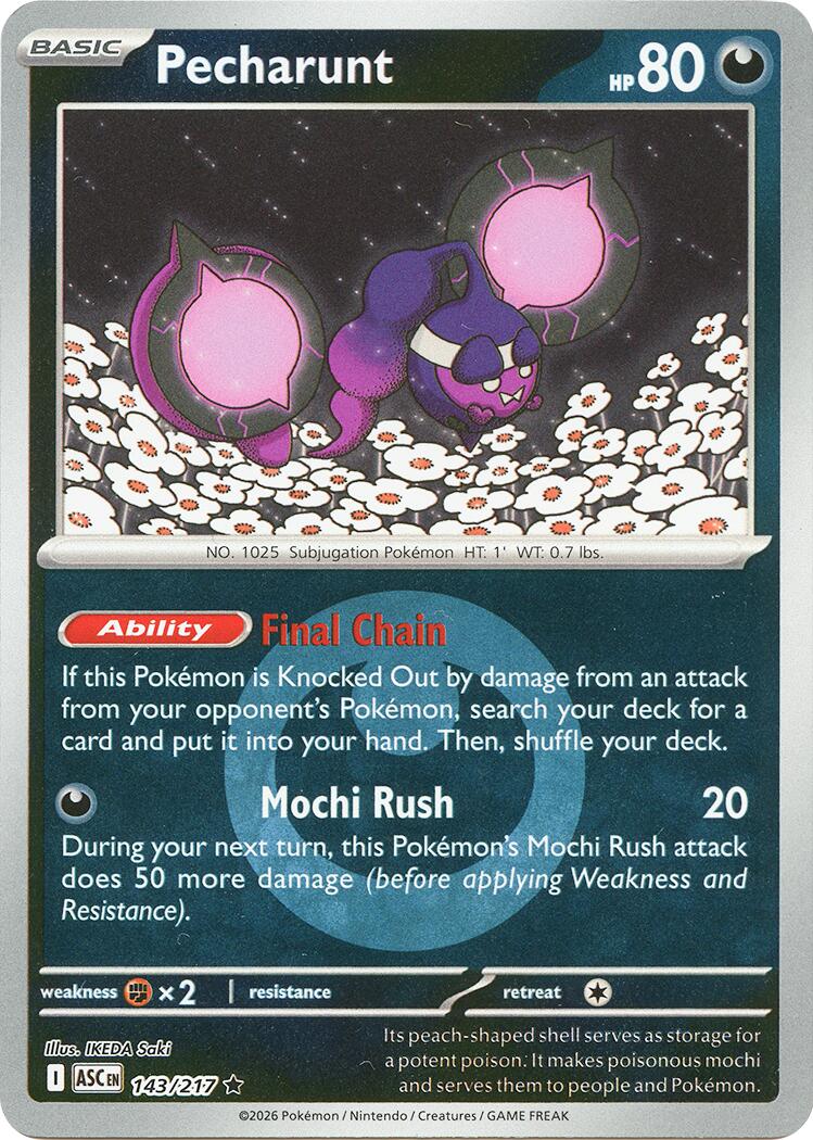 Pecharunt (Energy Symbol Pattern) [ASC - 143/217]