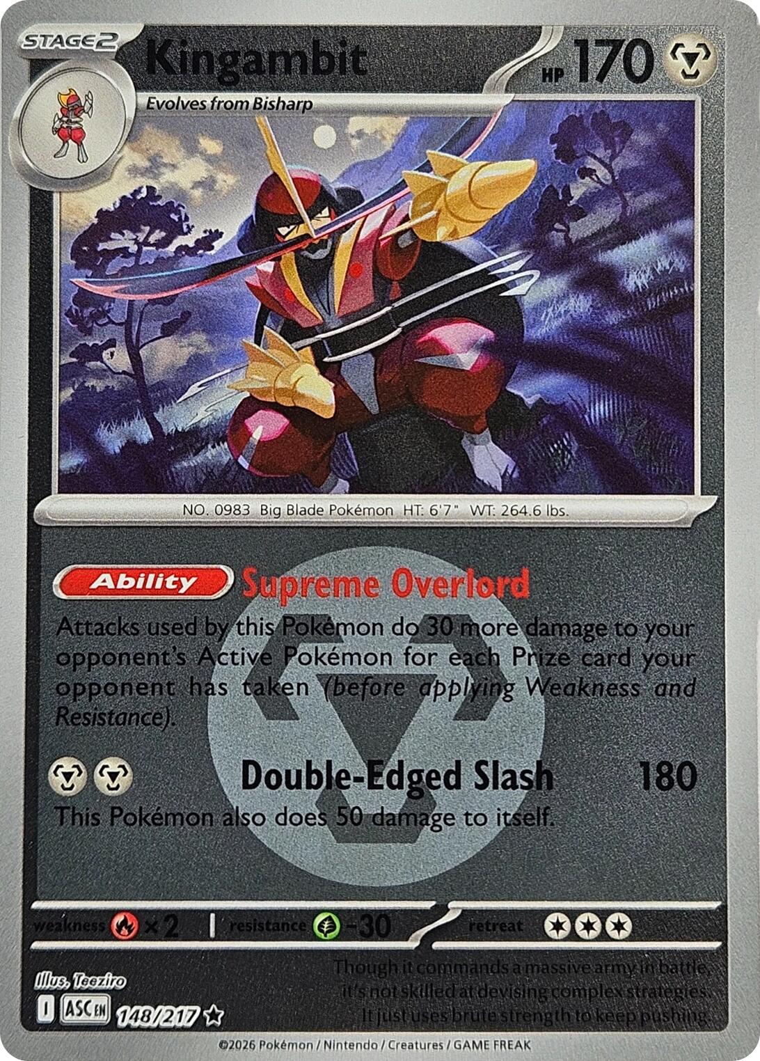 Kingambit (Energy Symbol Pattern) [ASC - 148/217]