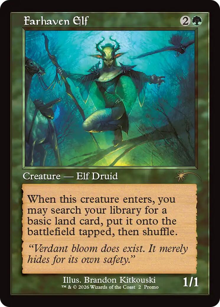 Farhaven Elf (Retro Frame) [WPN - 2]