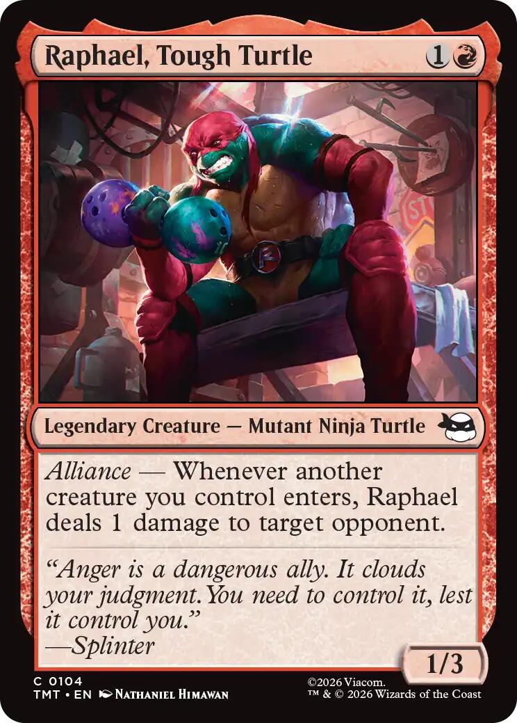 Raphael, Tough Turtle [TMT - 104]