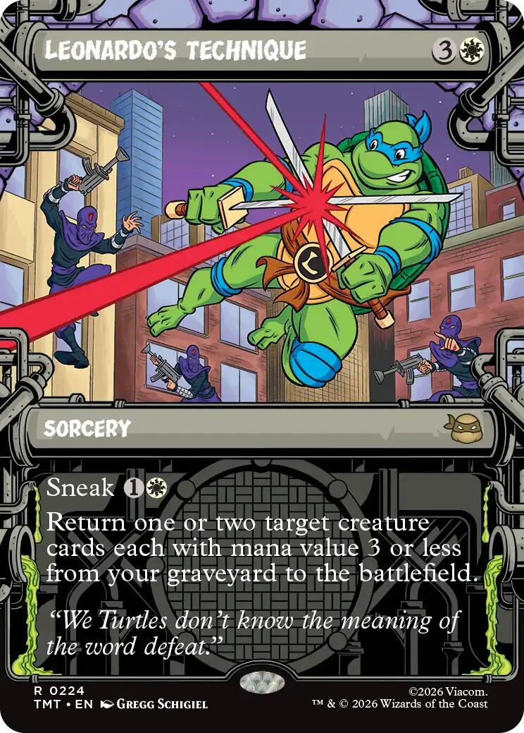 Leonardo's Technique (Showcase) [TMT - 224]