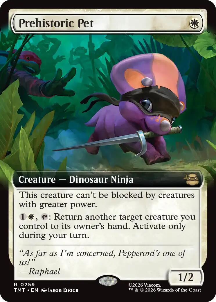 Prehistoric Pet (Extended Art) [TMT - 259]