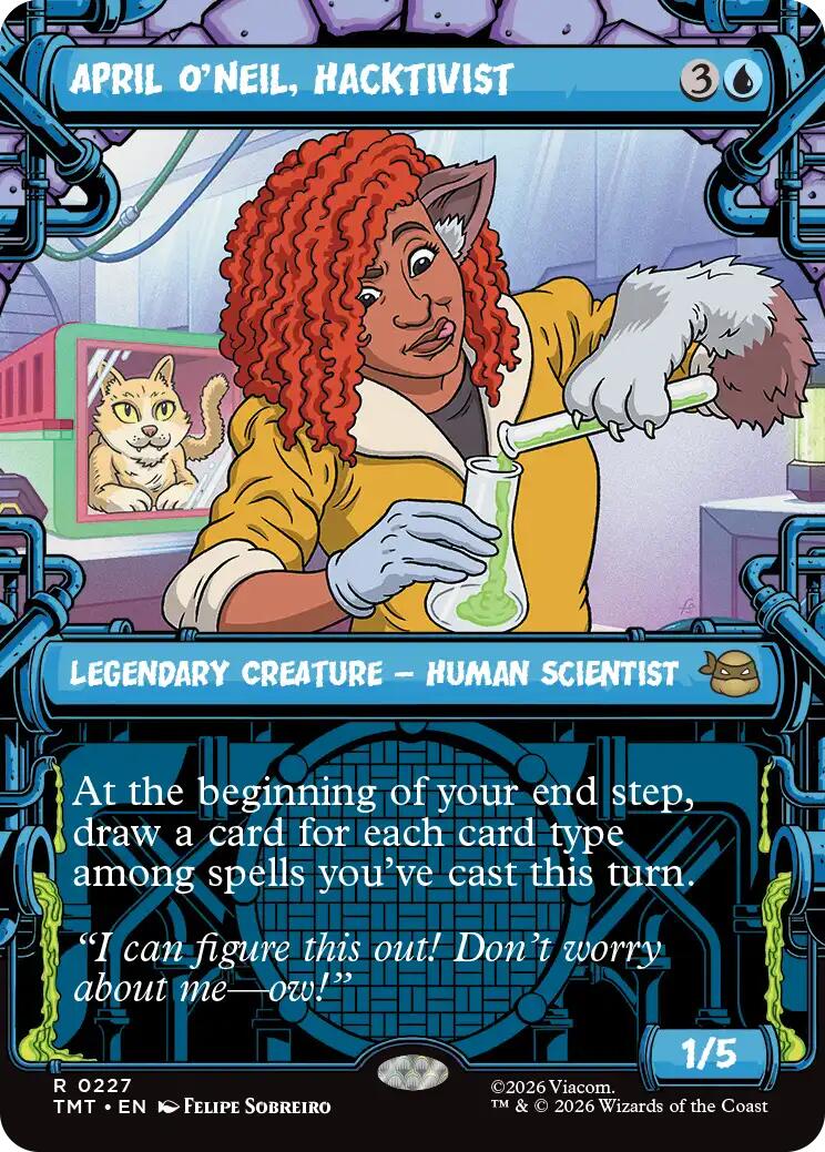 April O'Neil, Hacktivist (0227) (Showcase) [TMT - 227]