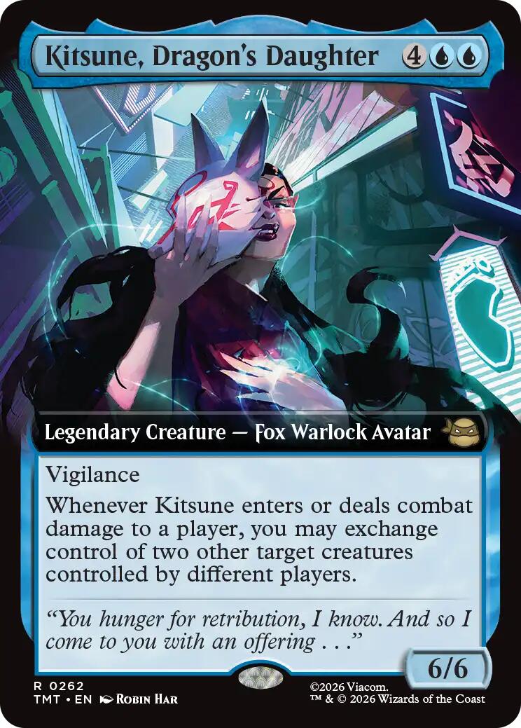 Kitsune, Dragon's Daughter (Extended Art) [TMT - 262]
