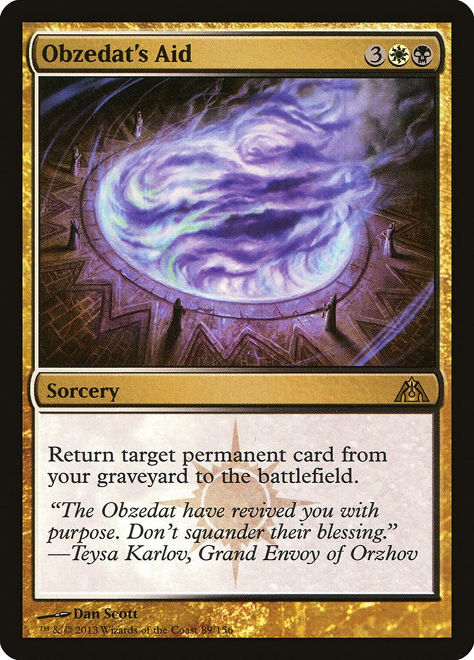 Obzedat's Aid [DGM - 89]
