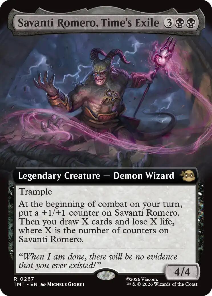 Savanti Romero, Time's Exile (Extended Art) [TMT - 267]